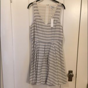 Anthropologie Isabel Lu Linen/Cotton Dress-Large